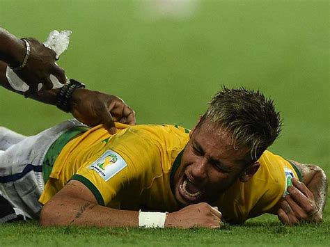 FIFA 2014 World Cup - Brazil's National Despair and Neymar's Crushing Injury