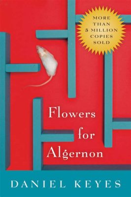 What is the theme of Flowers for Algernon, and how does it intertwine with the concept of artificial intelligence in modern society?